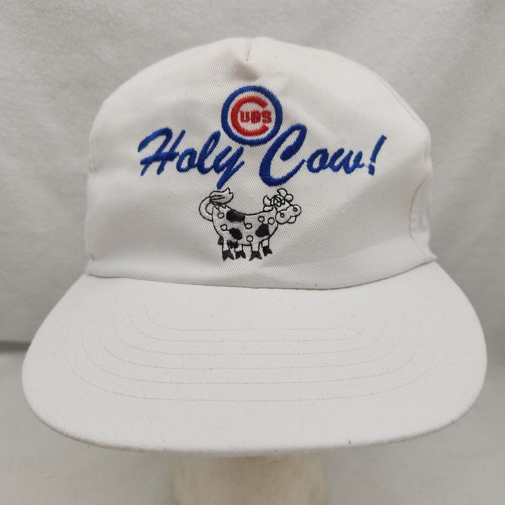 Cap Chicago Cubs Holy Cow Budweiser King Of Beers Snapback Hat Trucker Vintage